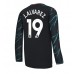 Maillot de foot Manchester City Julian Alvarez #19 Troisième vêtements 2023-24 Manches Longues